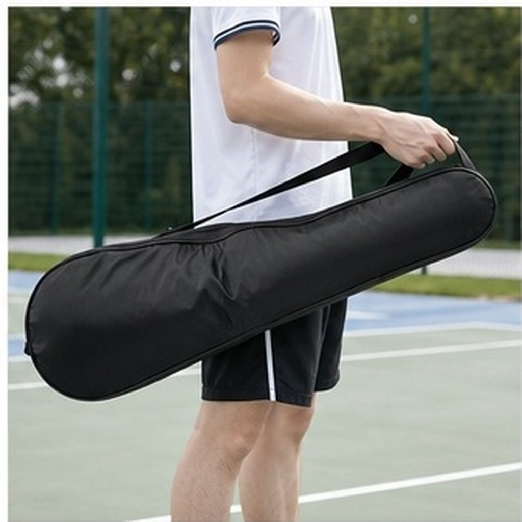 Badminton Racket - 高耐久オックスフォード生地を使用した、1～2本のラケットを収納できる、滑らかなジッパーとしっかりとした固定力が特徴の、多機能スポーツ用バドミントンラケットバッグ。