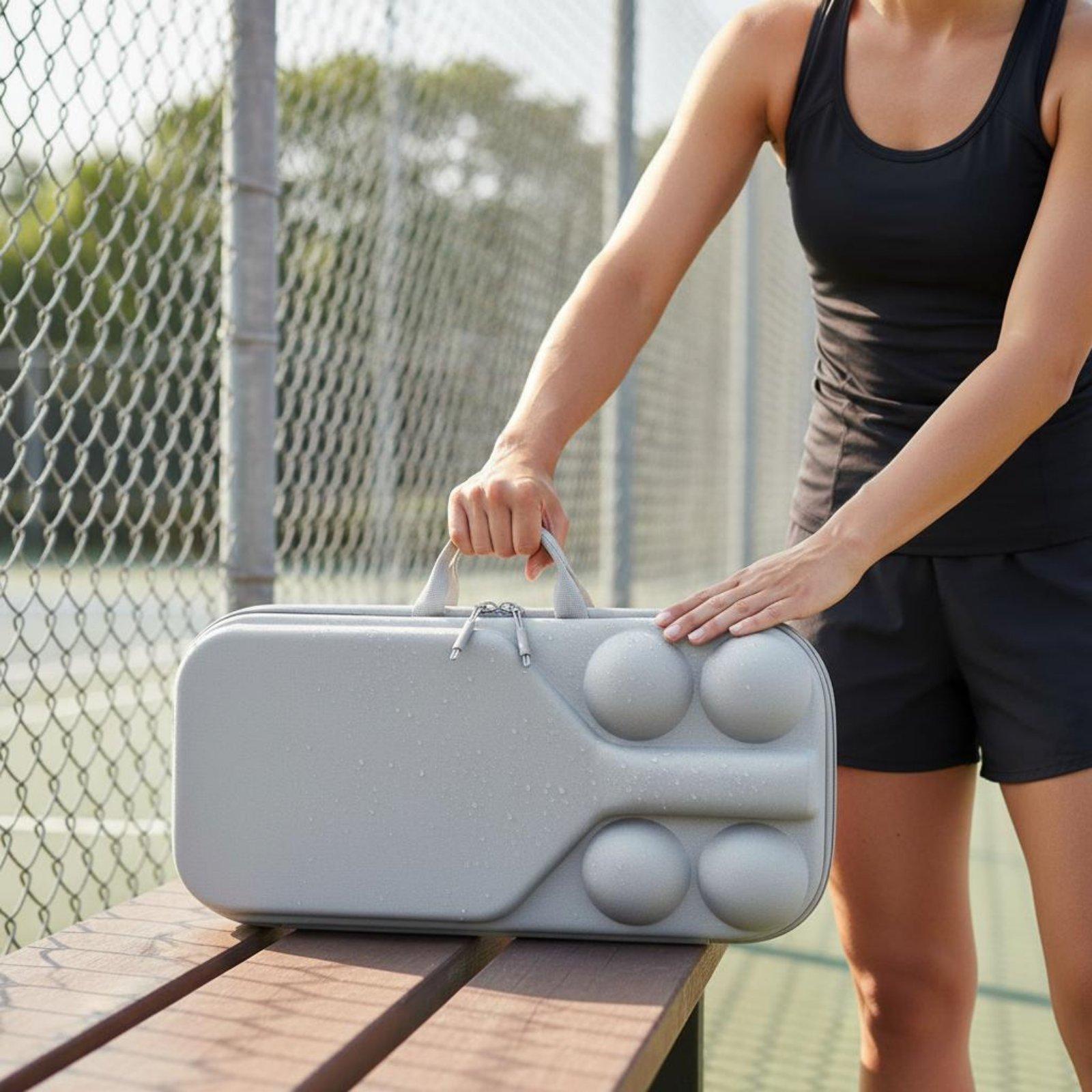 防水収納ケース 耐久性のあるラケットバッグ パドルカバー テ - Tennis Racket のレビューと価格