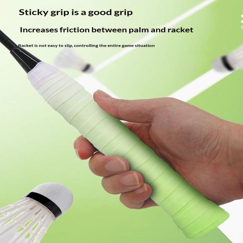 グラデーションカラースポーツオーバーグリップテープ テニスオ - Badminton Racket のレビューと価格