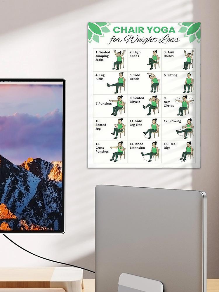 2枚入り ヨガポスター ホームエクササイズ ジム ヨガ 30 - Sports Equipment Poster のレビューと価格